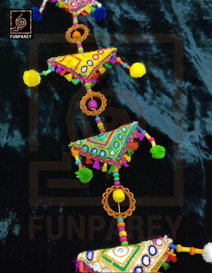 Handmade Antique Triangle Door Chime