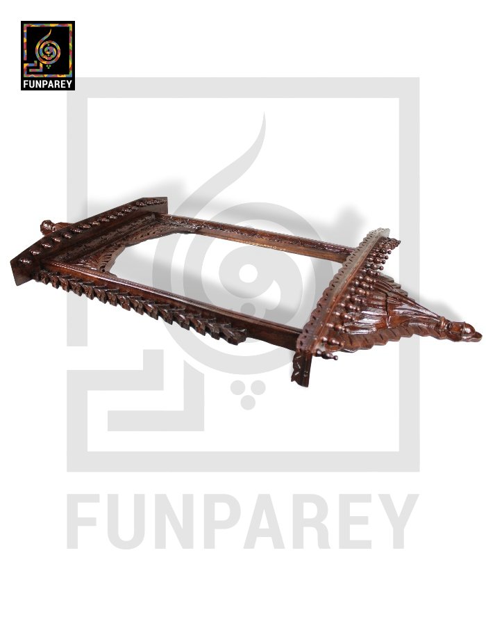 Hand Carved Classic Extra Large 50" Wooden Jharoka