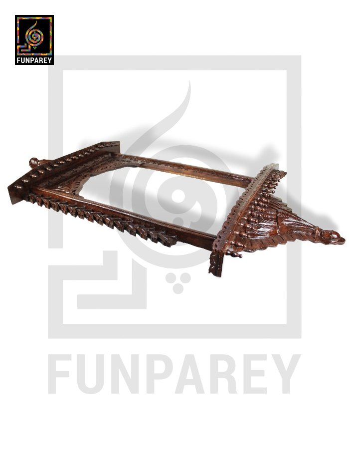 Hand Carved Classic Extra Large 50" Wooden Jharoka