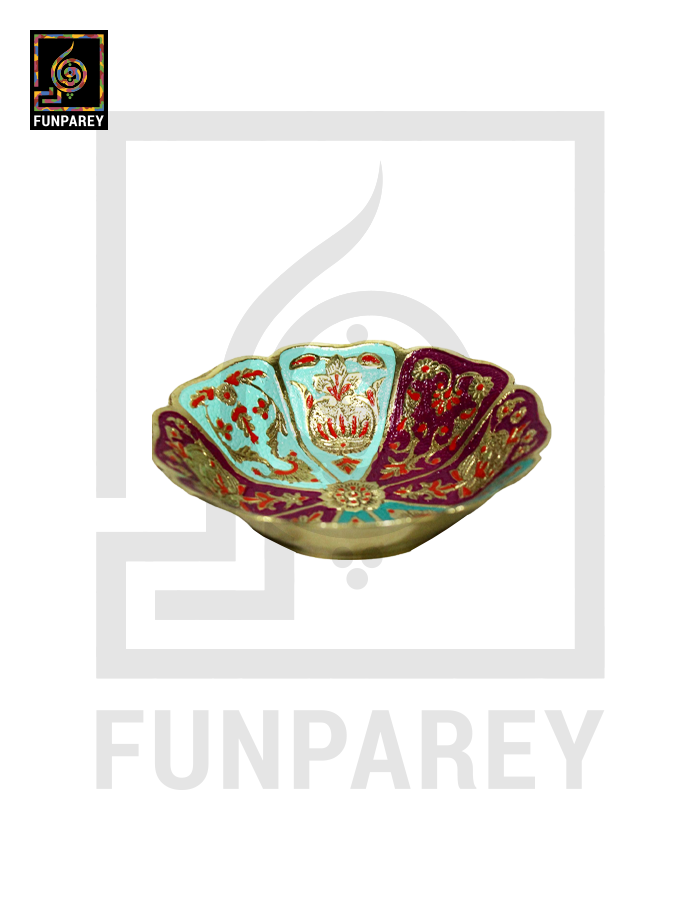 Handmade Decorative Distinct Brass Bowl 4"