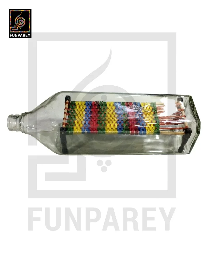 Novelty Magic Showpiece Charpai in a Bottle