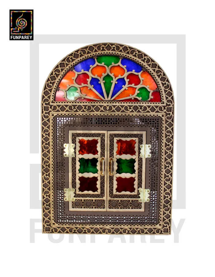 Handmade Decorative Doorway Mirror (Medium) 14″