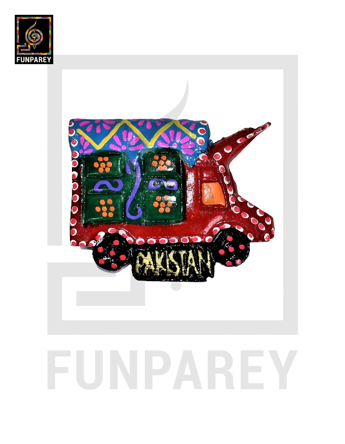 Decorative Truck Art Fridge Magnet Truck Model