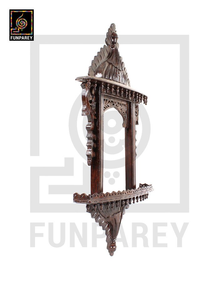 Hand Carved Classic Wooden Jharoka