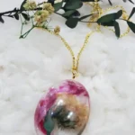 Botanical Dried Flowers Pendant 06