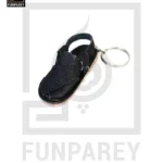 Hand Crafted Tribal Keychain with Kheri Black (3)