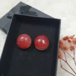 Handcrafted Cherry Bomb Resin Earrings 04
