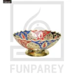 Handmade Decorative Brass Bowl 8″ (4)