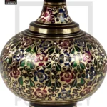 Handmade Long Throat Brass Vases 13″ (Pair)