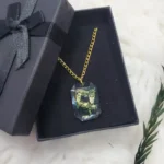 Irish Gold Handmade Resin Pendant 01