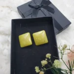 Resin Art Earrings Lemonade 05