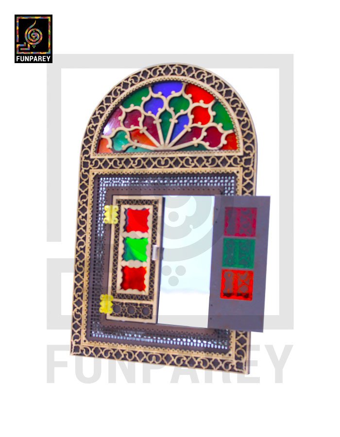 Handmade Decorative Doorway Mirror (Large) 16″