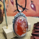 Antiquated Resin Pendant - FloraFused 002