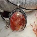 Antiquated Resin Pendant - FloraFused 007