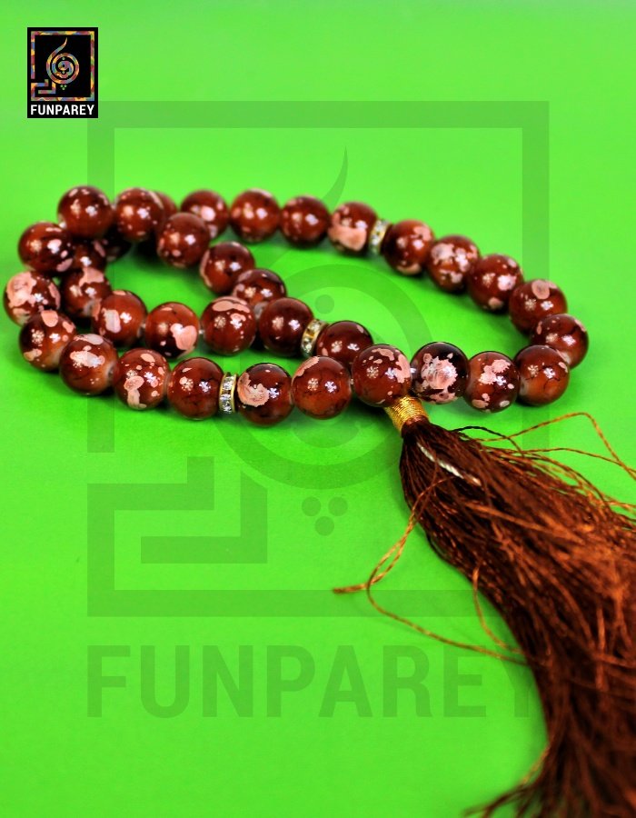 Tasbeeh / Misbaha 33 Beads – Deep Red Jasper
