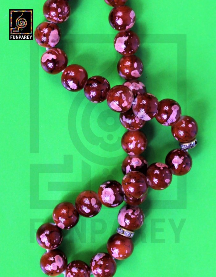 Tasbeeh / Misbaha 33 Beads – Deep Red Jasper