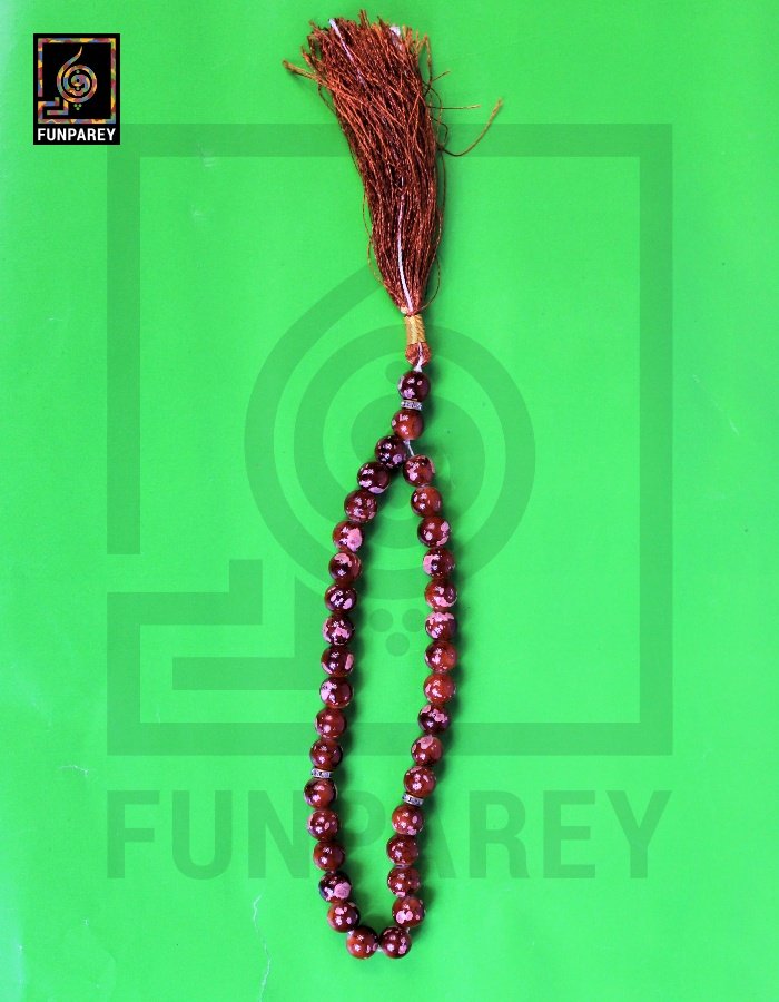 Tasbeeh / Misbaha 33 Beads – Deep Red Jasper