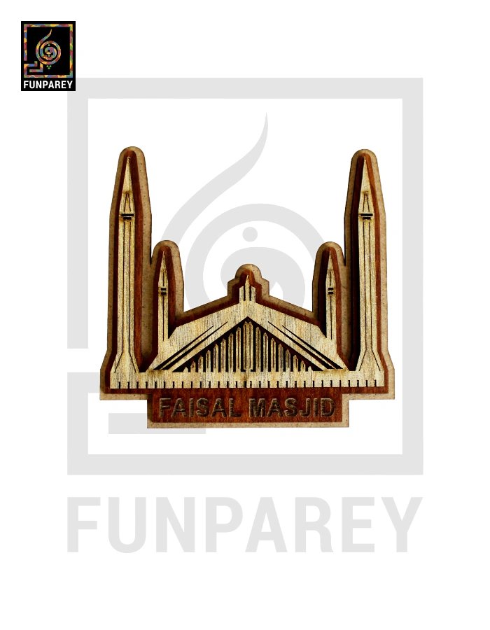 Decorative Fridge Magnet – Faisal Masjid Model