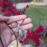 Handcrafted Resin Pendant - Flora Nest 002