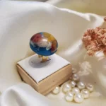 Handcrafted Resin Ring - Color Alchemy 002