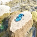 Handcrafted Resin Scarf Pin - Galaxy Gaze 001