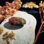 Handcrafted Resin Scraf Pin - Sylvan Prism 006