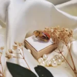 Handcrafted Scarf Pin - Rustica Botanica 004