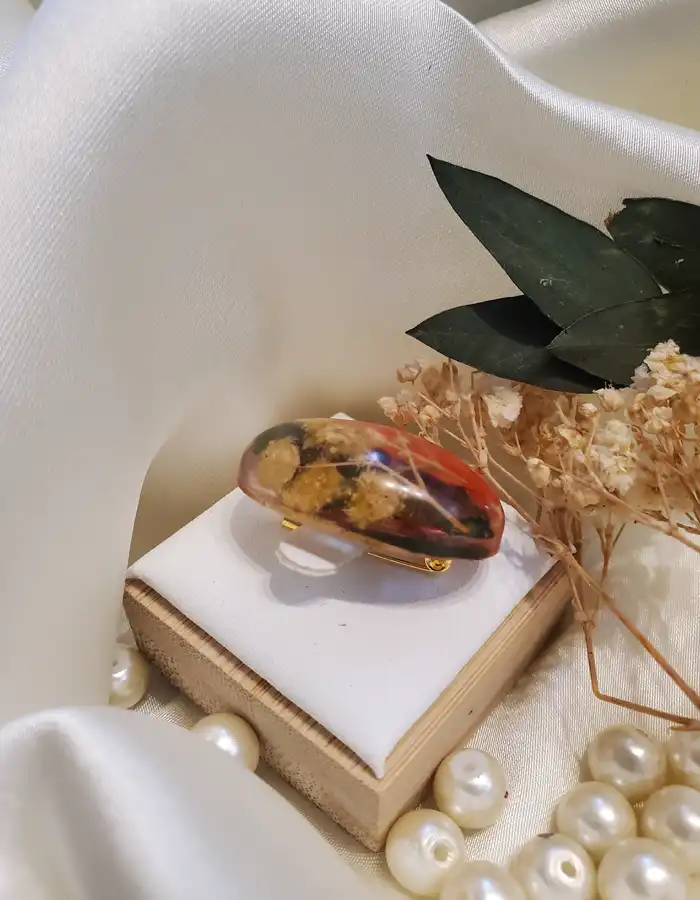 Handcrafted Scarf Pin - Rustica Botanica