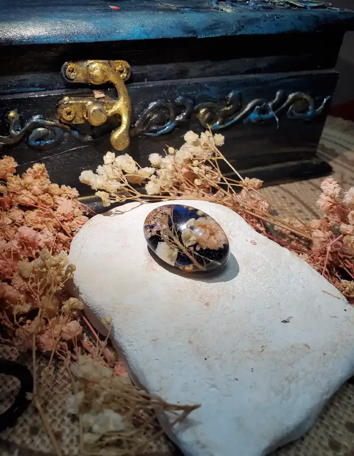 Handcrafted Scarf Pin - Whispers of Thistle