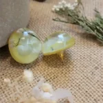 Handmade Resin Earrings - Contemplation 04