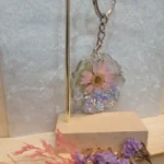 Handmade Resin Made Keychain - Garden Glimmer 001 (2)