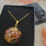 Handmade Resin Pendant - Poetic Blend 005