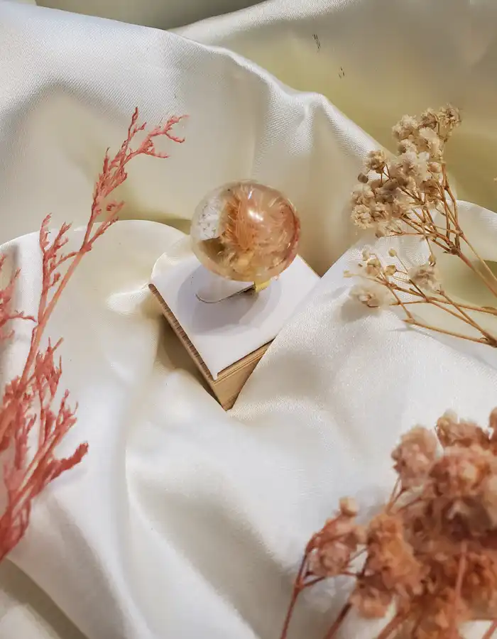 Handmade Resin Ring - Lumen Flora