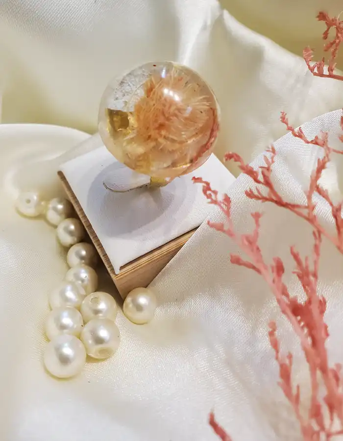 Handmade Resin Ring - Lumen Flora