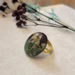 Handmade Resin Ring - Violet Hour 06