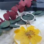 Petalwave Wildflower Keychain - Yellow 03