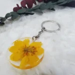 Petalwave Wildflower Keychain - Yellow 04