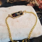 Rectangle Resin Bracelet - Harf-e-Gul