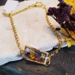 Rectangle Resin Bracelet - Song of Spring 007