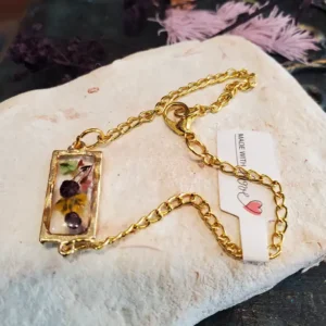 Rectangle Resin Bracelet - Song of Spring