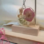 Resin Made Keychain - Wild Bloom 002
