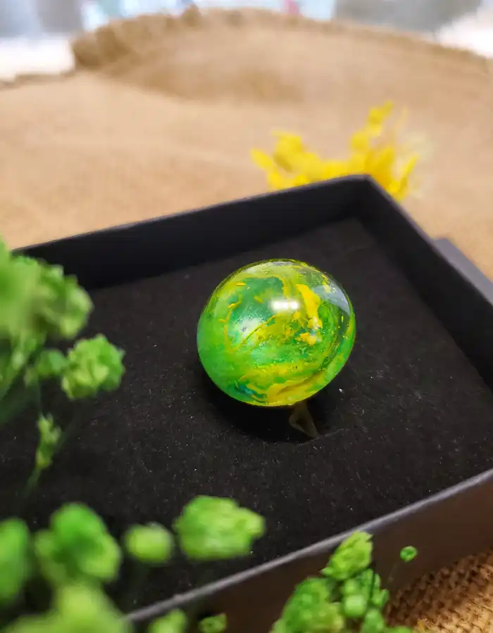 Resin Made Ring - Radiant