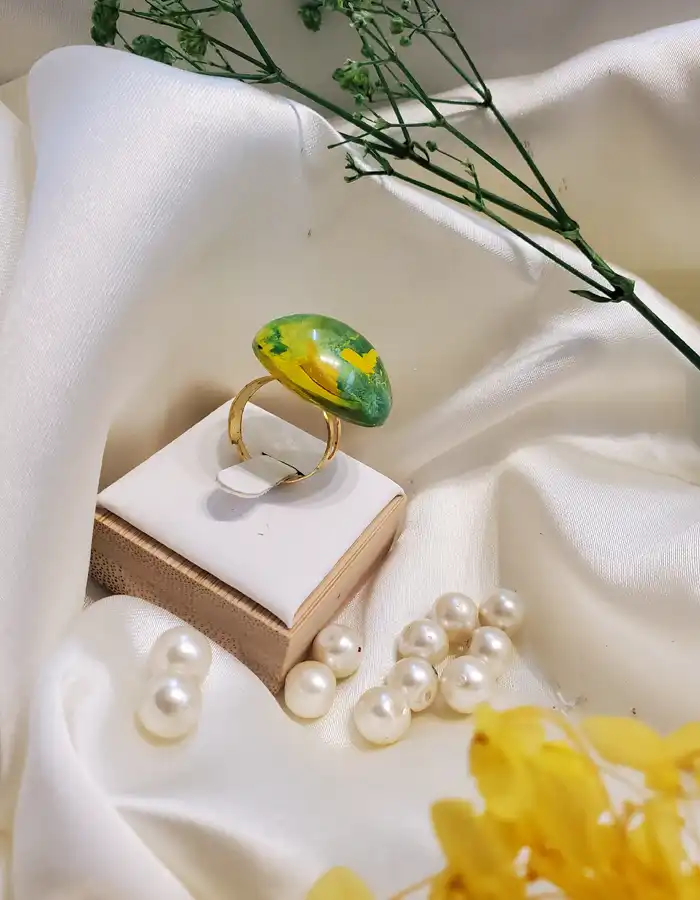 Resin Made Ring - Radiant