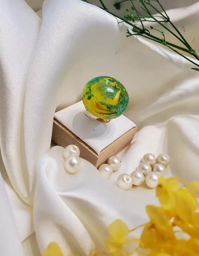 Resin Made Ring - Radiant