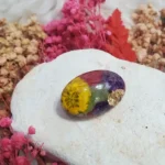 Resin Made Scarf Pin - Verdant Echoes