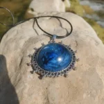 Resin Pendant - Galaxy Bound 003