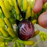 Resin Pendant - Gul-e-Hawa 003