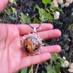 Resin Pendant - Sun Petal 001