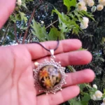 Resin Pendant - Sun Petal 002
