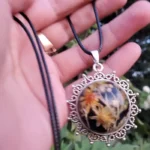 Resin Pendant - Sun Petal 003